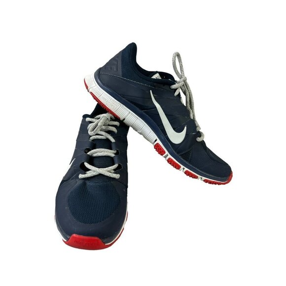 Nike Other - Nike Free 5.0 Men's Navy Blue & White Sneakers